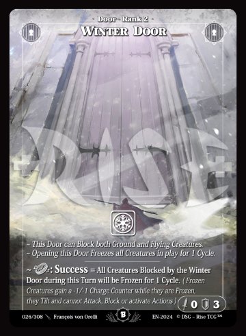026 Winter door