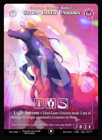 057 Ultra laser unicorn