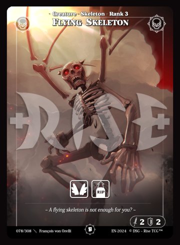 078 Flying skeleton