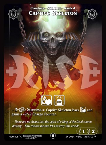 090 Captive skeleton