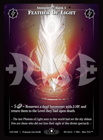 103 Feather of light