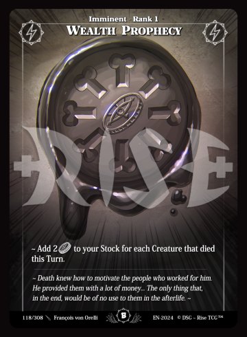 118 Wealth prophecy