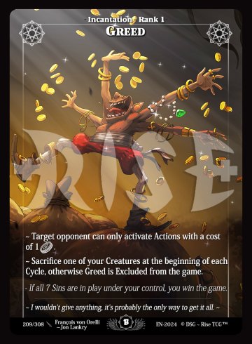 209 Greed