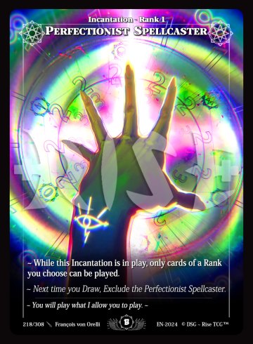 218 Perfectionist spellcaster