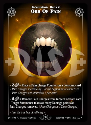 265 Orb of pain