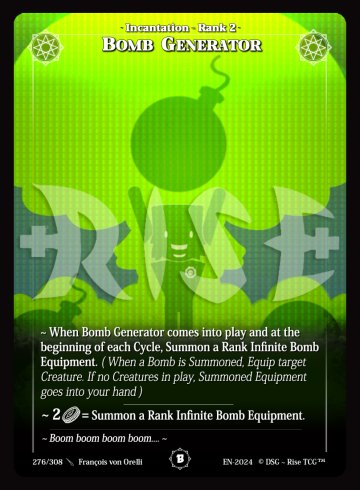 276 Bomb generator