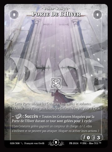 026 Winter door
