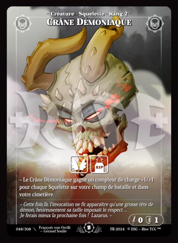 048 Demonic skull