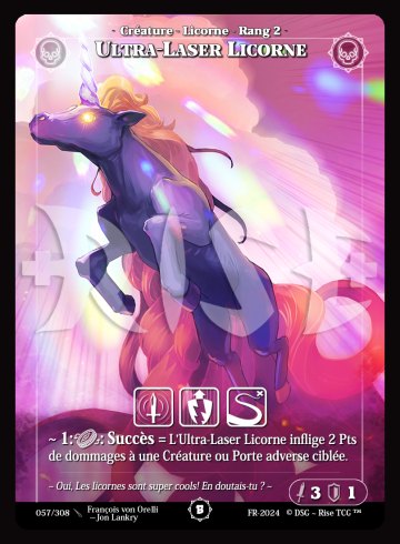 057 Ultra laser unicorn