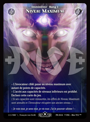 111 Maximum level