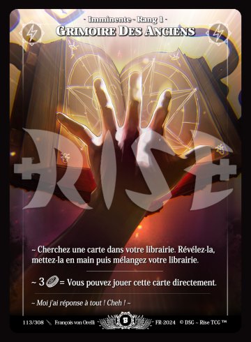 113 Ancients grimoire
