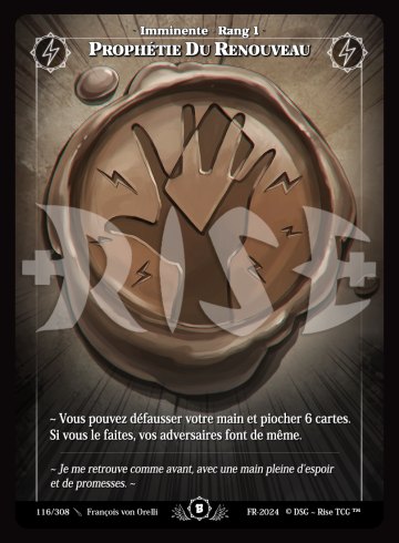 116 Renewal prophecy