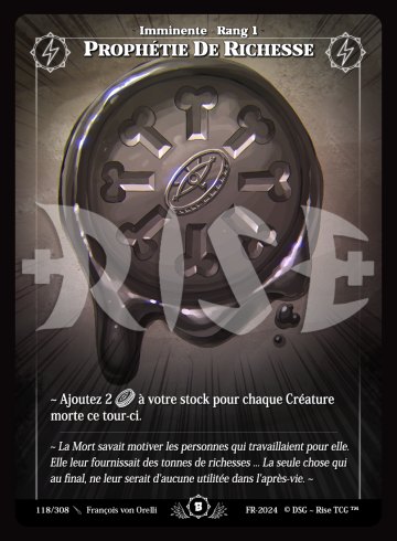 118 Wealth prophecy