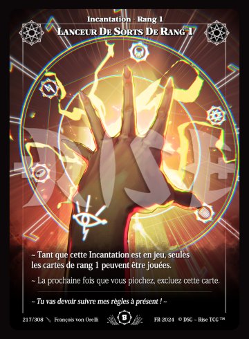217 Rank 1 spellcaster