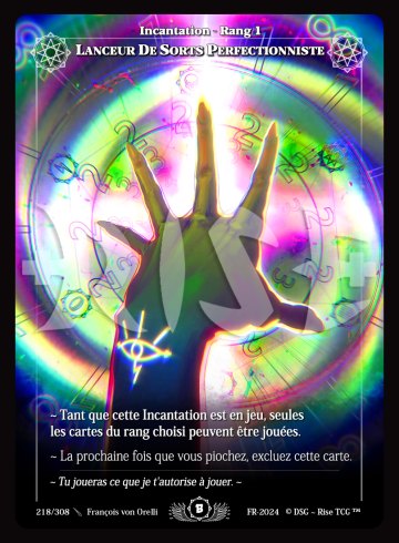 218 Perfectionist spellcaster