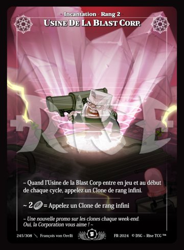 245 Blast corp factory