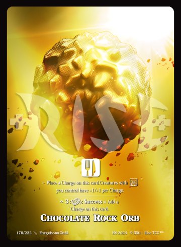 Chocolate rock orb MASKZ