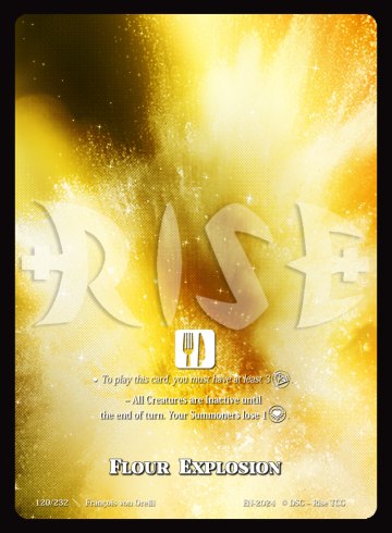 Flour explosion MASKZ