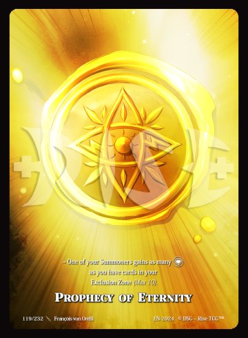 Prophecy of eternity MASKZ