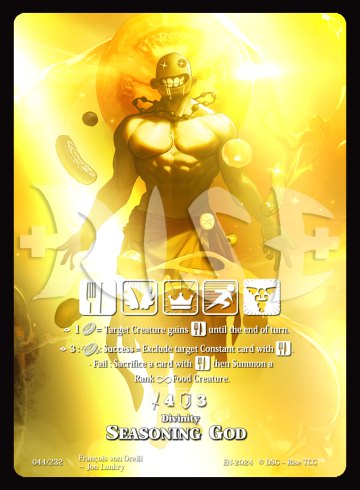 Seasoning god MASKZ