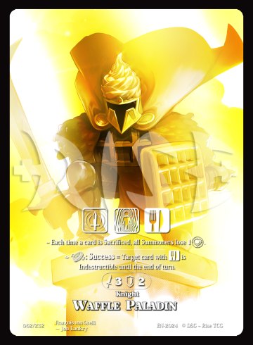 Waffle Paladin MASKZ