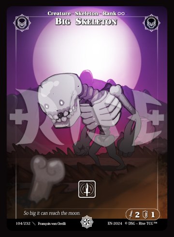 Big skeleton
