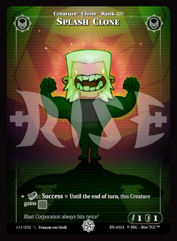 Clone splash