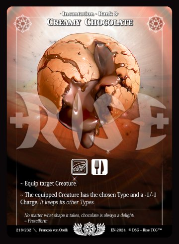 Creamy chocolate
