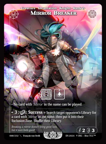 Mirror breaker