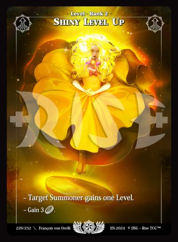 Shiny level up