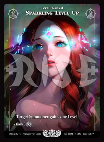 Sparkling Level up