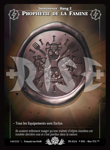 Famine prophecy