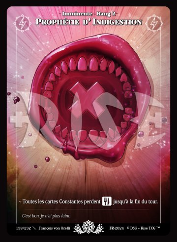 Indigestion prophec