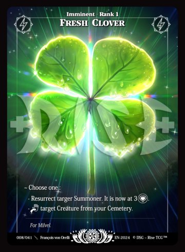 008 Fresh clover
