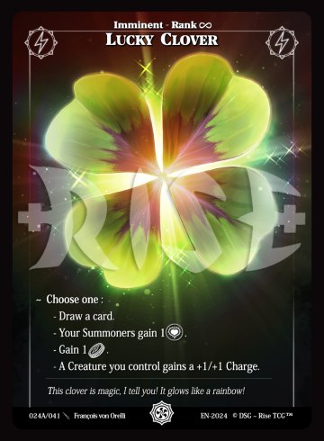 024 Lucky clover (A)