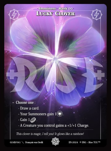 024 Lucky clover (B)
