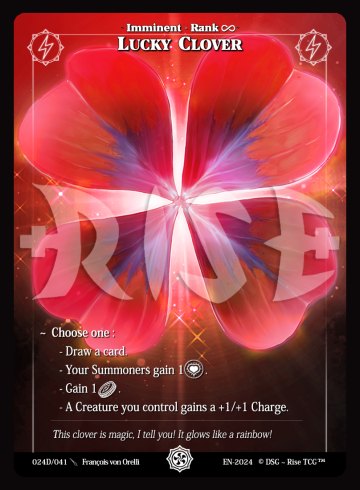 024 Lucky clover (D)