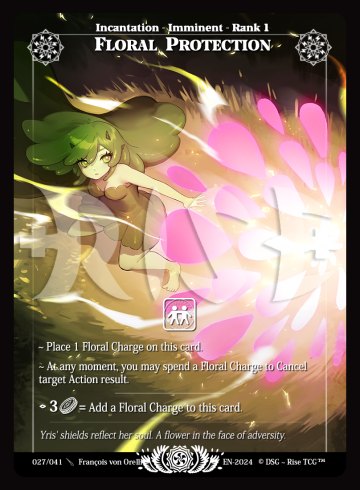 027 Flower protection