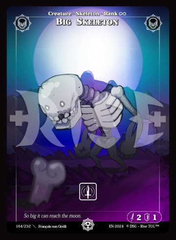 Big skeleton