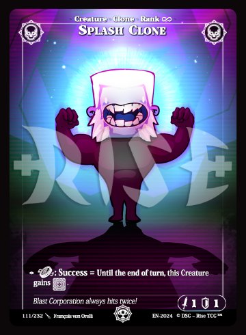 Clone splash