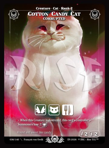 036 Cotton candy cat