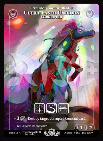 044 Ultra laser unicorn