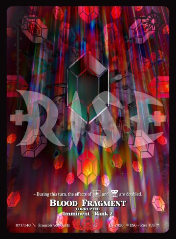 077 Blood fragment (Collector)