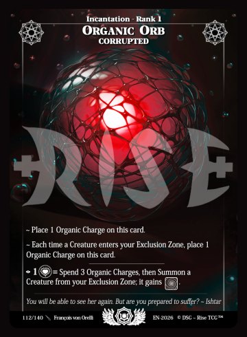 112 Organic orb