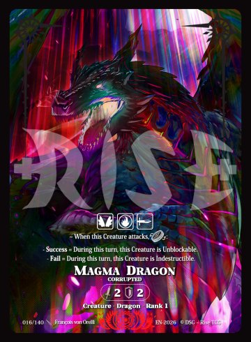 016 Magma dragon (Collector)