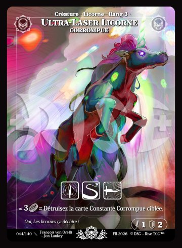 044 Ultra laser unicorn