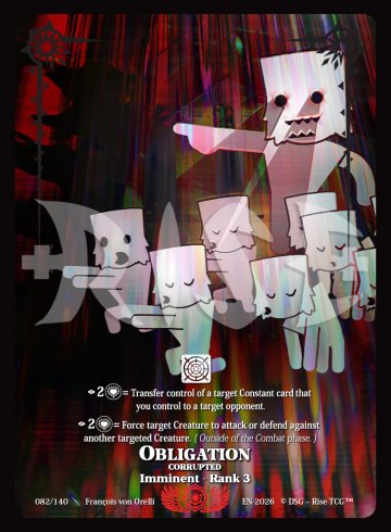 082 Obligation (Collector)
