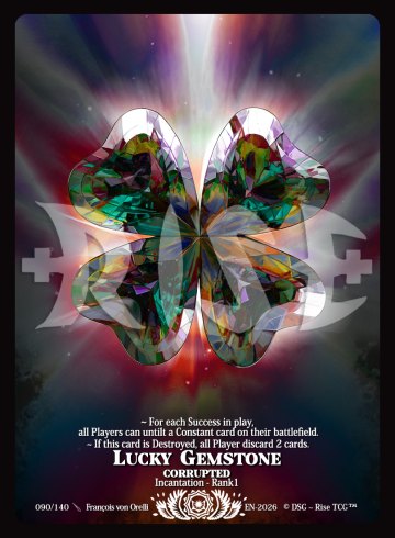 090 Lucky gemstone