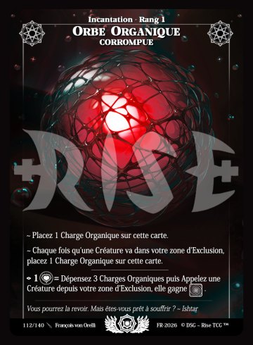 112 Organic orb
